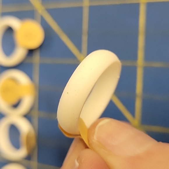 Violet Purple Silicone Rubber Ring - Picture 1 of 4